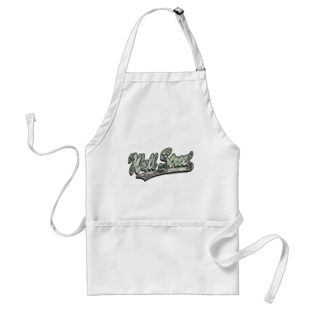 Wall-Street-Script-In-Bill Standard Apron (Front)