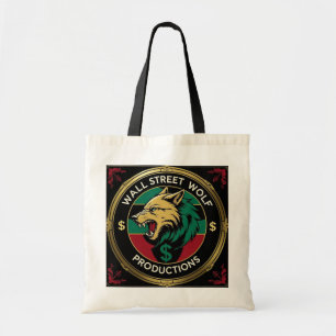 Wall Street Wolf Tote Bag