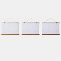 Wall Tapestry | Rustic Wood Frame Decor