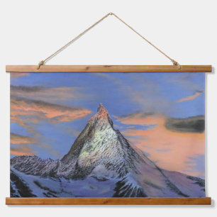 Wall Tapestry - "The Matterhorn At Sunset"