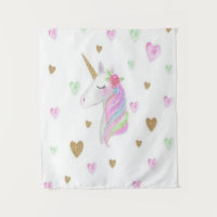 Wall Tapestry Unicorn