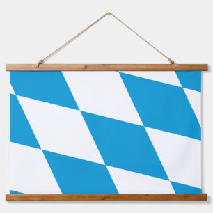 Wall Tapestry with flag of Bavaria, Germany