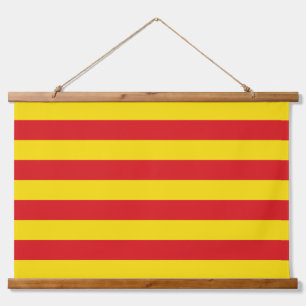 Wall Tapestry with flag of Catalonia