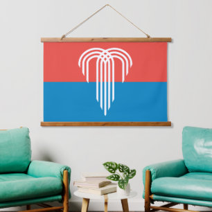 Wall Tapestry with flag of Kansas City