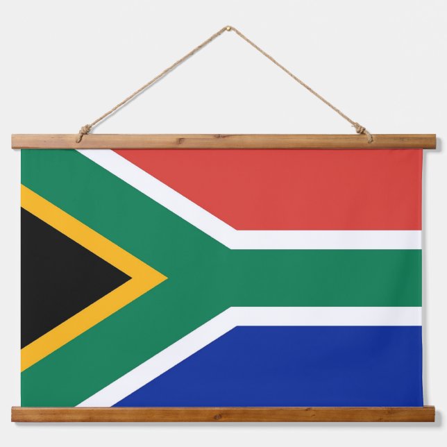 Wall Tapestry with flag of South Africa (Front)
