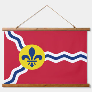 Wall Tapestry with flag of St. Louis, Missouri