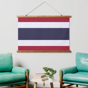 Wall Tapestry with flag of Thailand