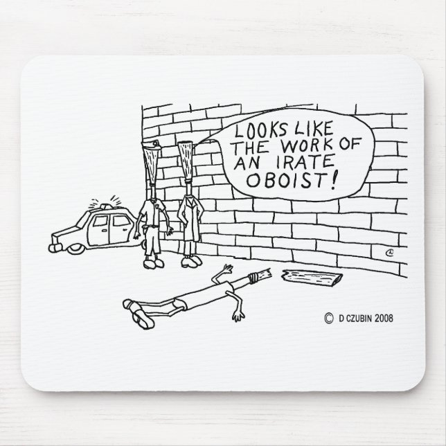 Wall Test Mouse Mat (Front)