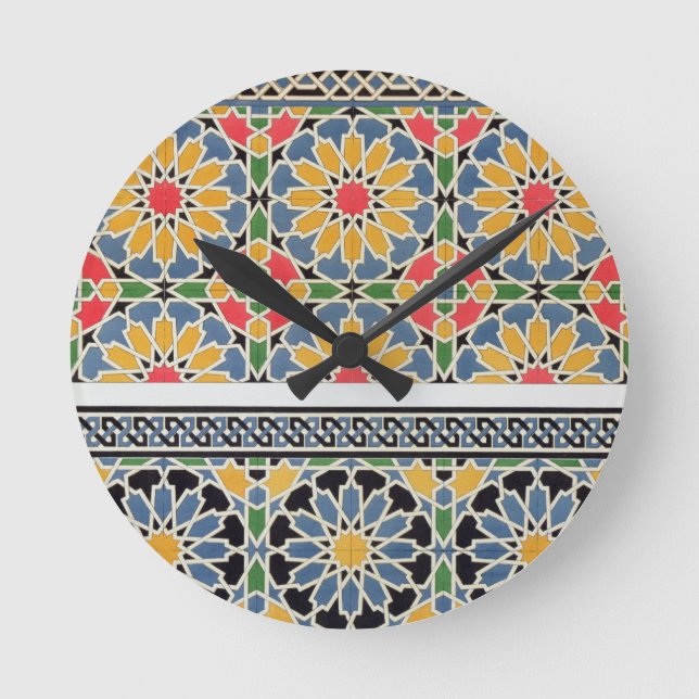 Wall tiles from the mihrab of the Mosque of Cheykh Round Clock (Front)