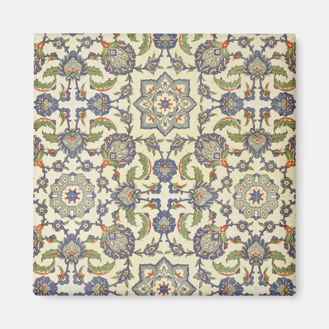 Wall tiles of Qasr Rodouan, from 'Arab Art as Seen Magnet (Front)