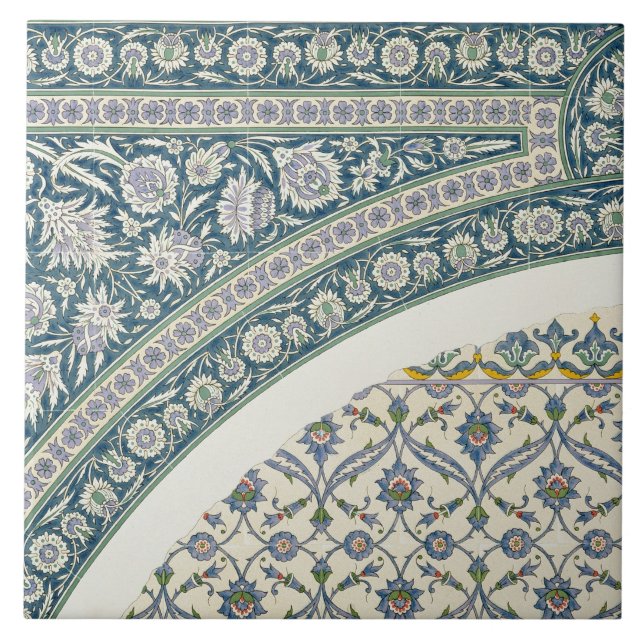 Wall tiles of Sibyl D'Abd-El-Rahman Kyahya, from ' (Front)