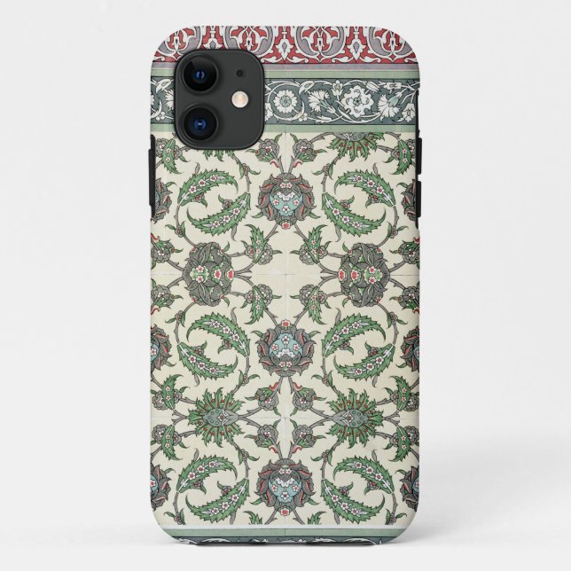 Wall tiles of the Mosque of Cheykhoun, from 'Arab Case-Mate iPhone Case (Back)