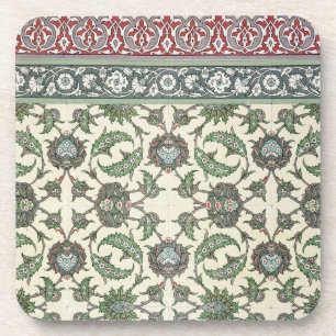 Wall tiles of the Mosque of Cheykhoun, from 'Arab Coaster