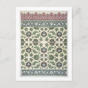 Wall tiles of the Mosque of Cheykhoun, from 'Arab Postcard