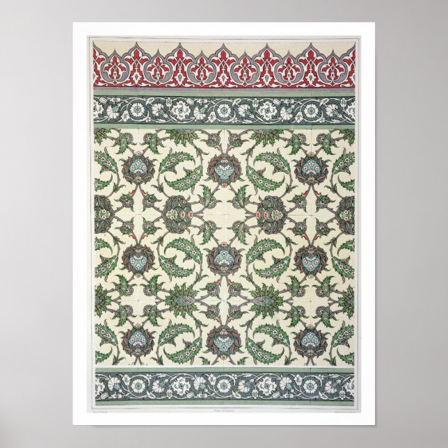 Wall tiles of the Mosque of Cheykhoun, from 'Arab Poster (Front)