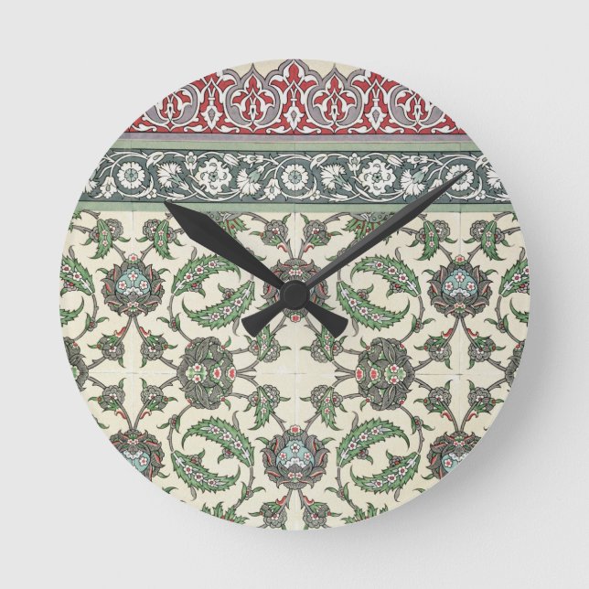 Wall tiles of the Mosque of Cheykhoun, from 'Arab Round Clock (Front)