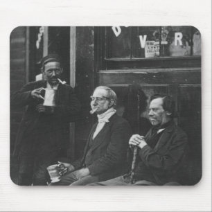 Wall Workers from 'Street Life in London' Mouse Mat
