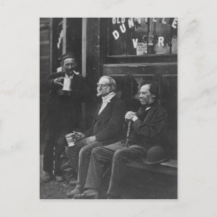 Wall Workers from 'Street Life in London' Postcard