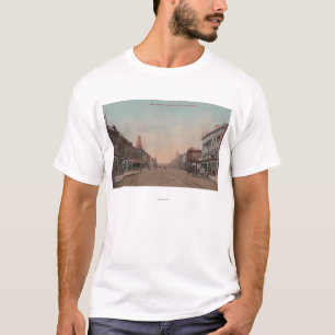 Walla Walla, WA - View of Main St. T-Shirt