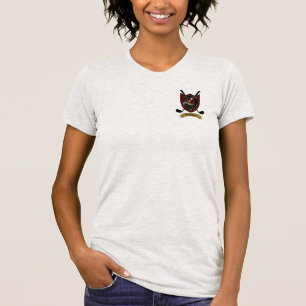 Wallace Clan Badge & Tartan Golf T-Shirt