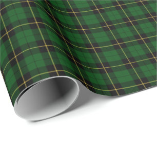 Wallace Clan Hunting Tartan Wrapping Paper