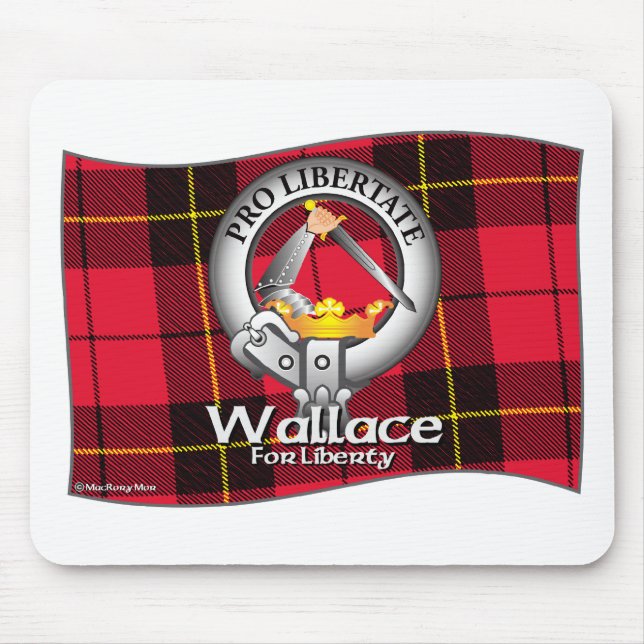 Wallace Clan Mouse Mat (Front)