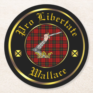 Wallace Clan Paper Coasters