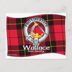 Wallace Clan Postcard