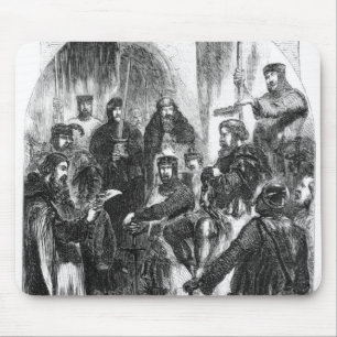 Wallace Crowned with Laurel in Westminster Hall Mouse Mat