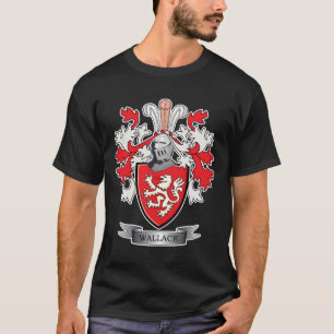 Wallace Family Crest Coat of Arms T-Shirt
