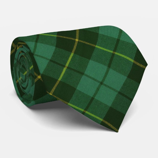 Wallace Hunting Weathered Scottish Tartan Tie (Rolled)