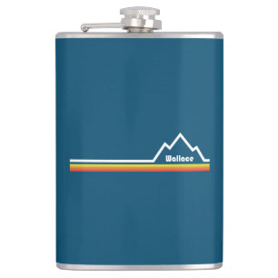 Wallace Idaho Hip Flask