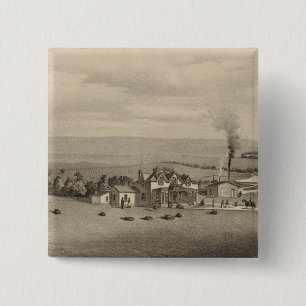 Wallace, Kansas 15 Cm Square Badge