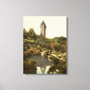 Wallace Monument, Stirling, Scotland Canvas print