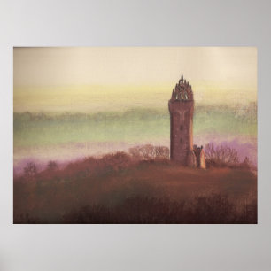 Wallace Monument, Stirling, Scotland Poster
