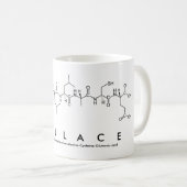 Wallace peptide name mug (Front Right)