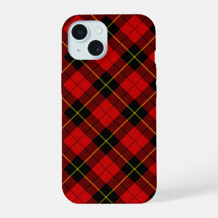 Wallace Red Tartan iPhone 15 Case