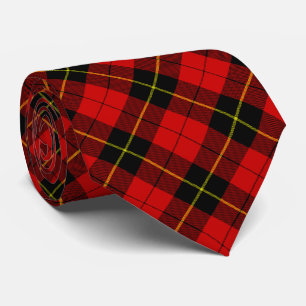 Wallace Red Tartan Tie
