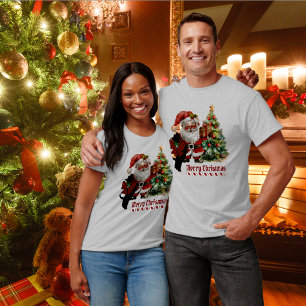Wallace Scottie Dog Christmas Personalised T-Shirt