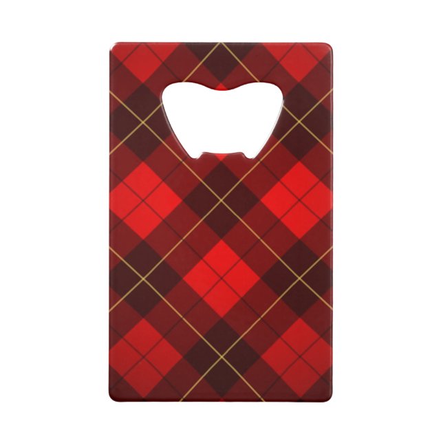 Wallace tartan background (Front)