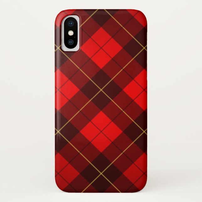 Wallace tartan background Case-Mate iPhone case (Back)