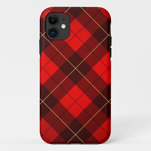 Wallace tartan background Case-Mate iPhone case (Back)