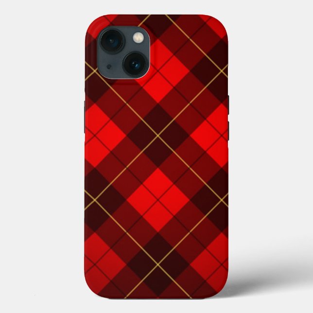 Wallace tartan background Case-Mate iPhone case (Back)