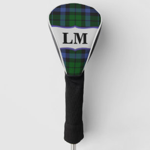 Wallace Tartan Blue & Green Club Driver Cover