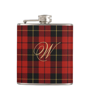 Wallace Tartan Flask
