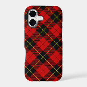 Wallace tartan red black plaid