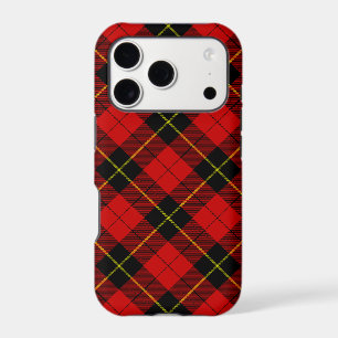 Wallace tartan red black plaid