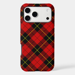 Wallace tartan red black plaid