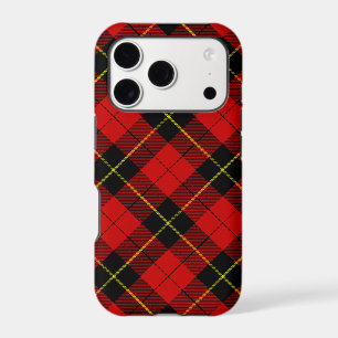 Wallace tartan red black plaid