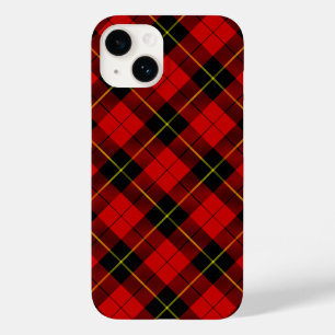 Wallace tartan red black plaid Case-Mate iPhone 14 case